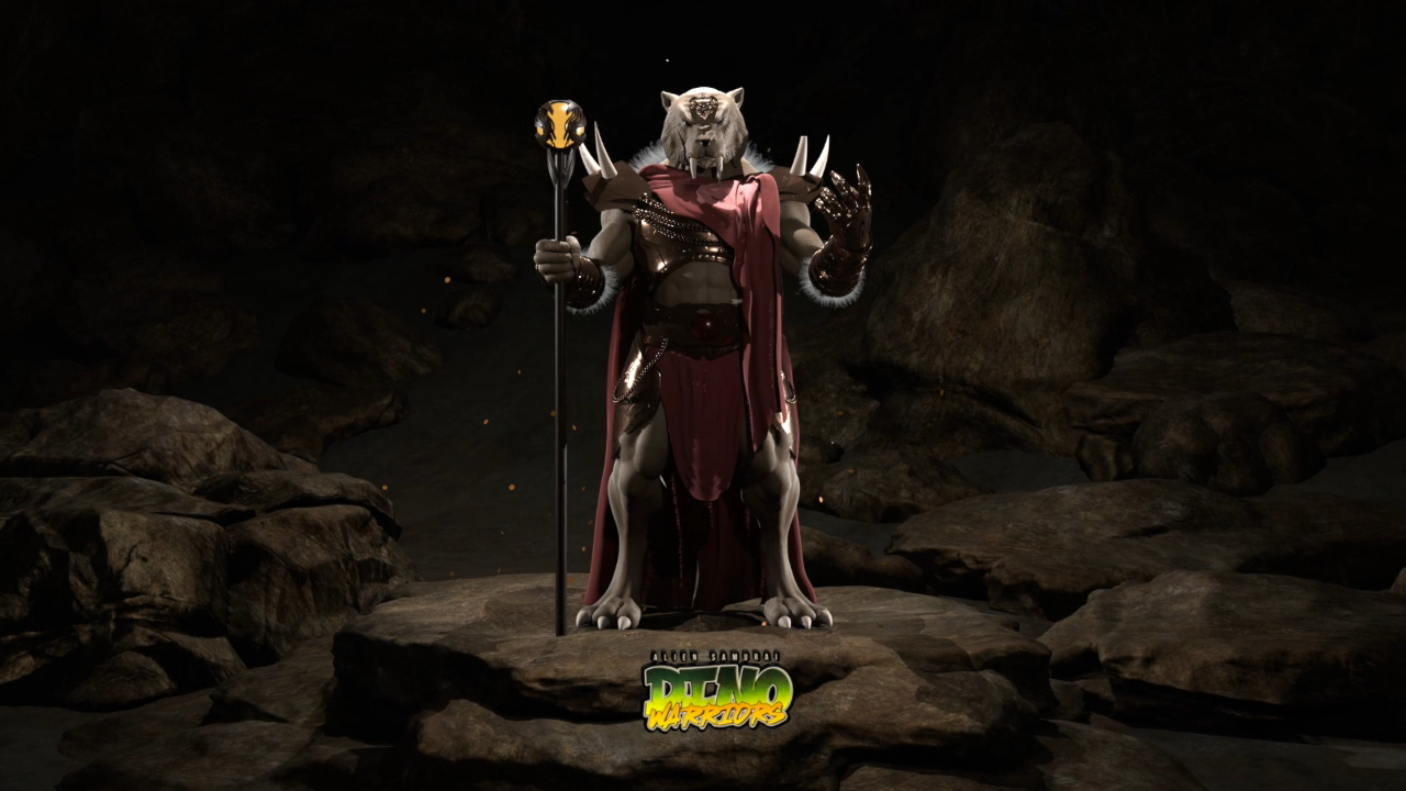 Dino Warrior character Mammal King