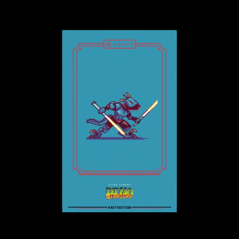 Dino Warrior character HERCULES_8BIT